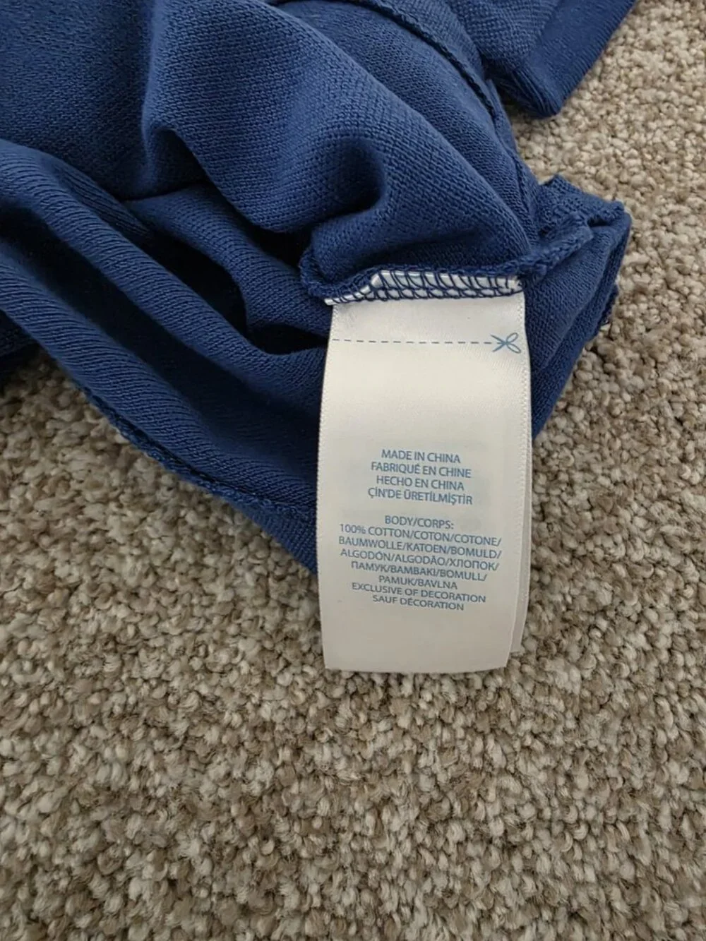 Ralph Lauren Baby Toddler Blue Polo Short Sleeve T Shirt Size 12M